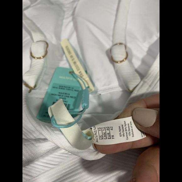 NWT $130 Sea Level Majorca High Neck One-Piece Swimsuit [SZ‎ 10 US ] - Picture 11 of 12